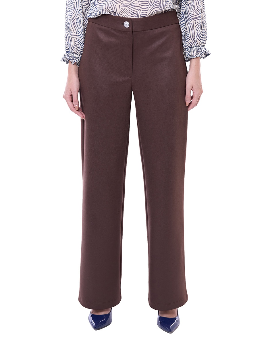 Pantalón recto para mujer