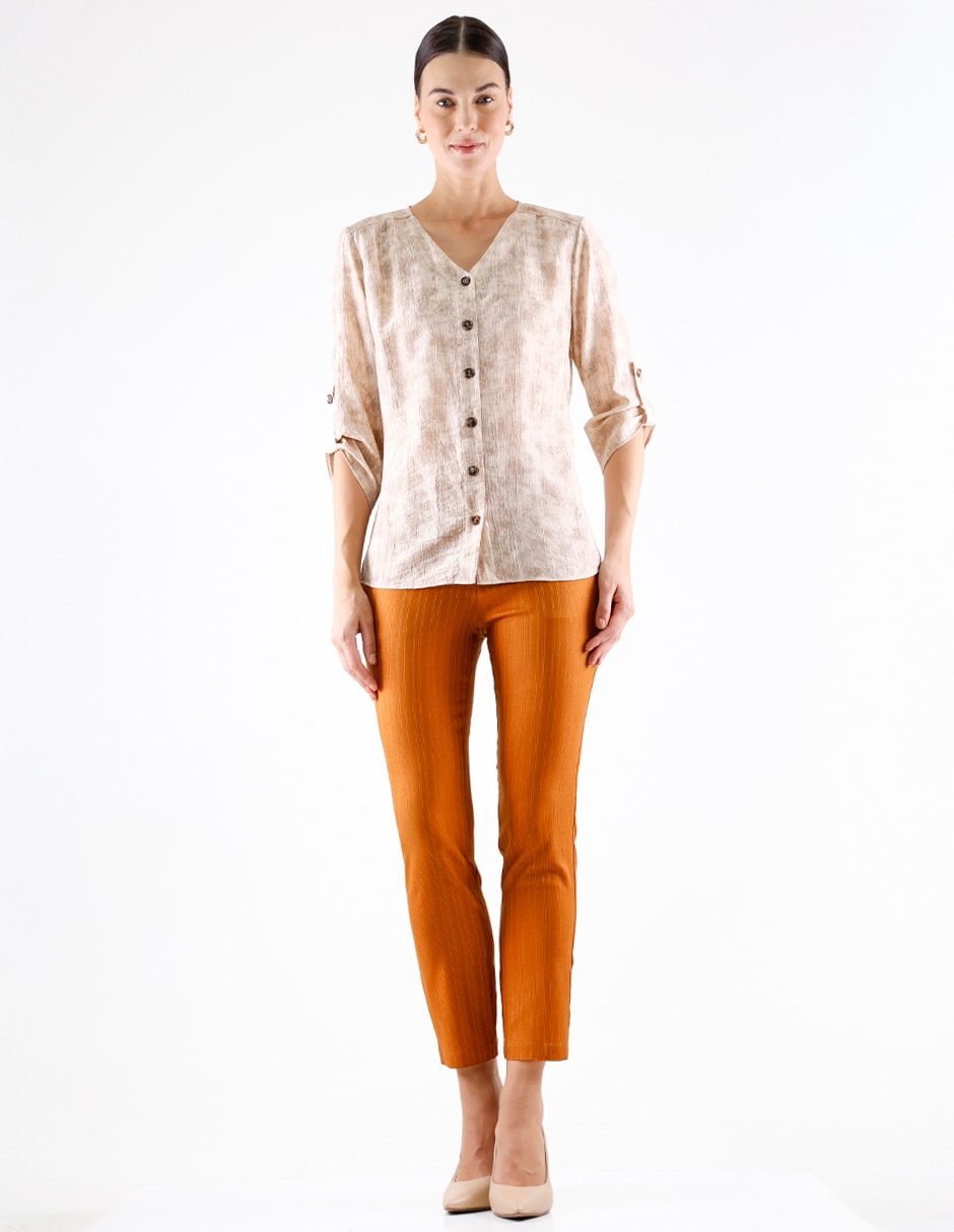 Blusa manga 3/4 para mujer 3