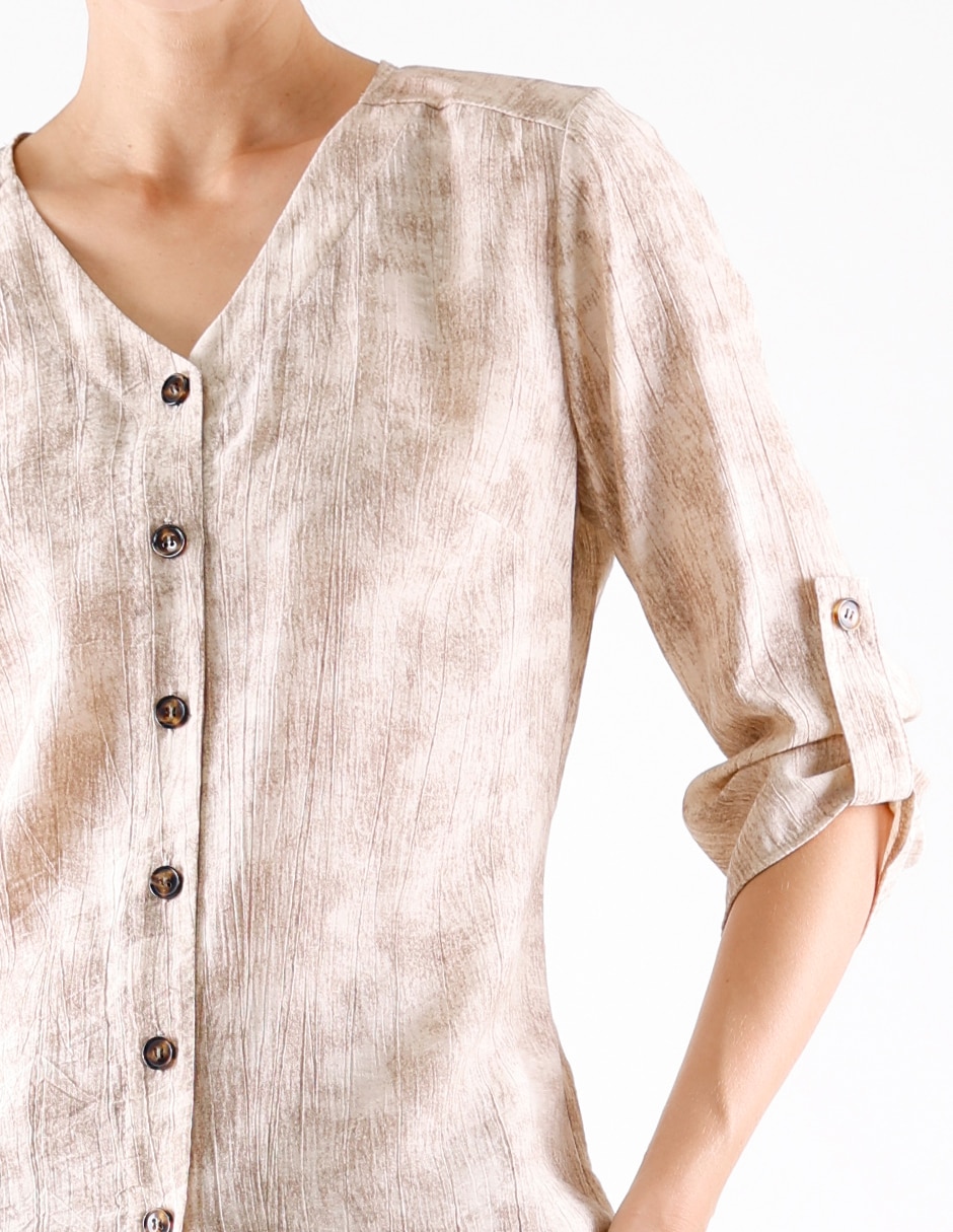 Blusa manga 3/4 para mujer 2
