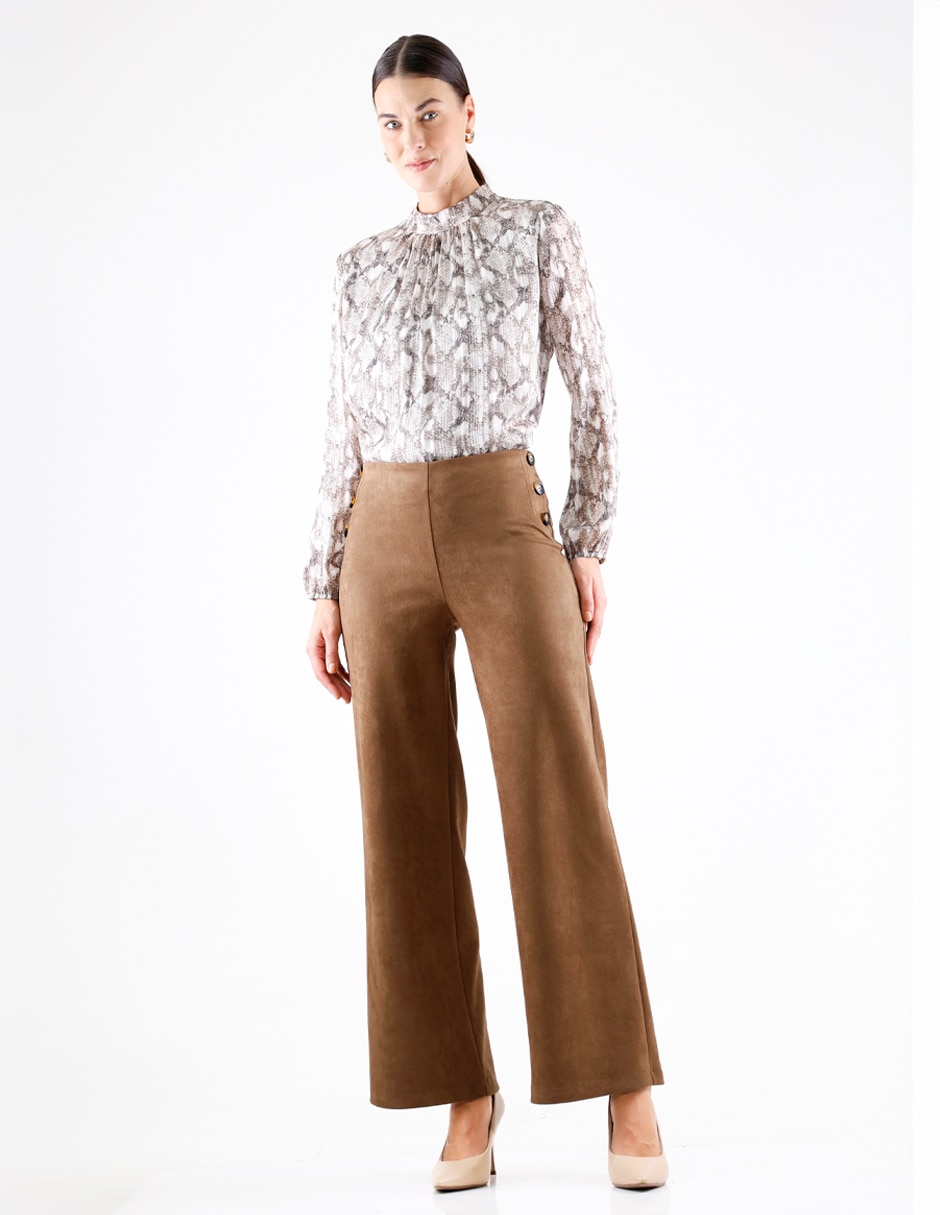 Pantalón relaxed regular para mujer 4
