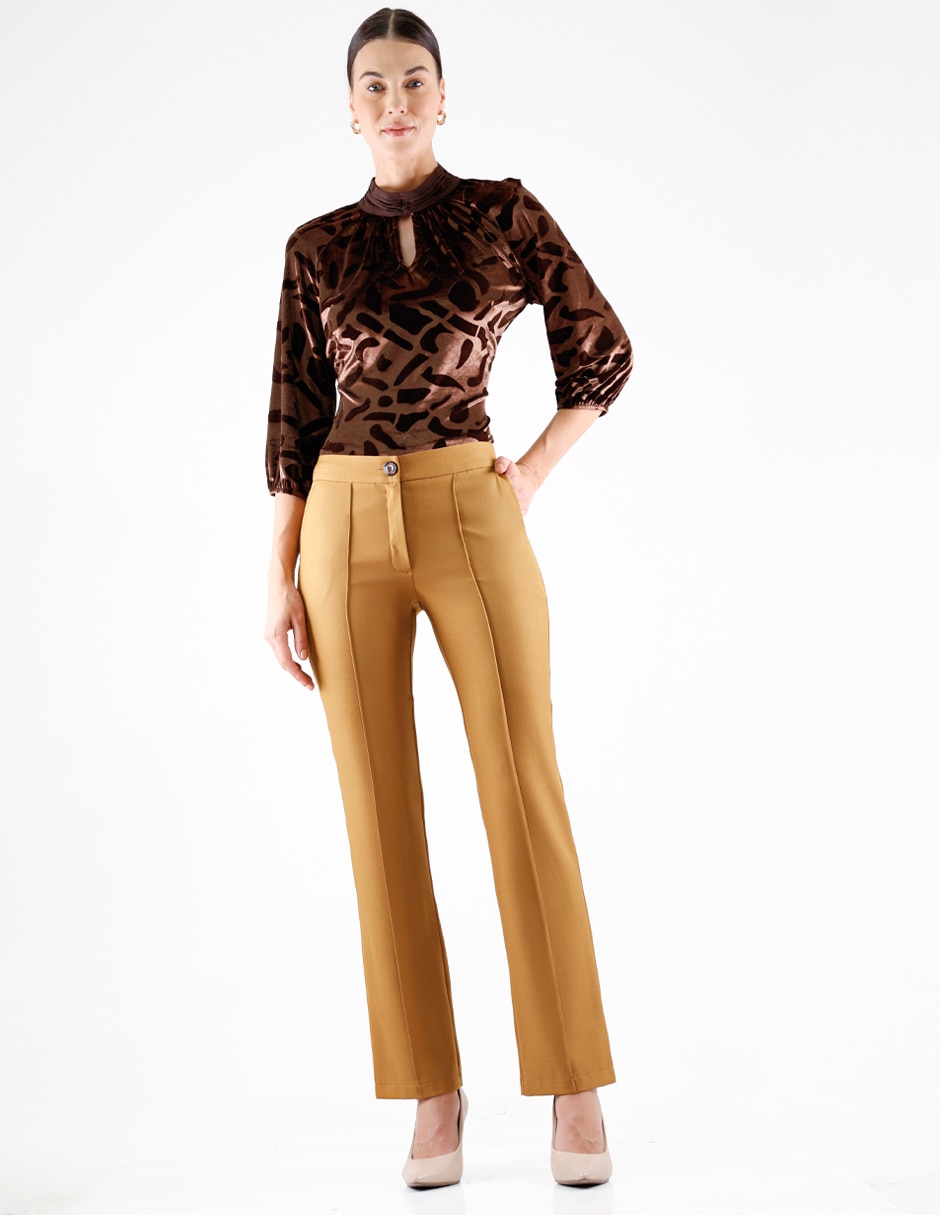 Pantalón regular para mujer 3