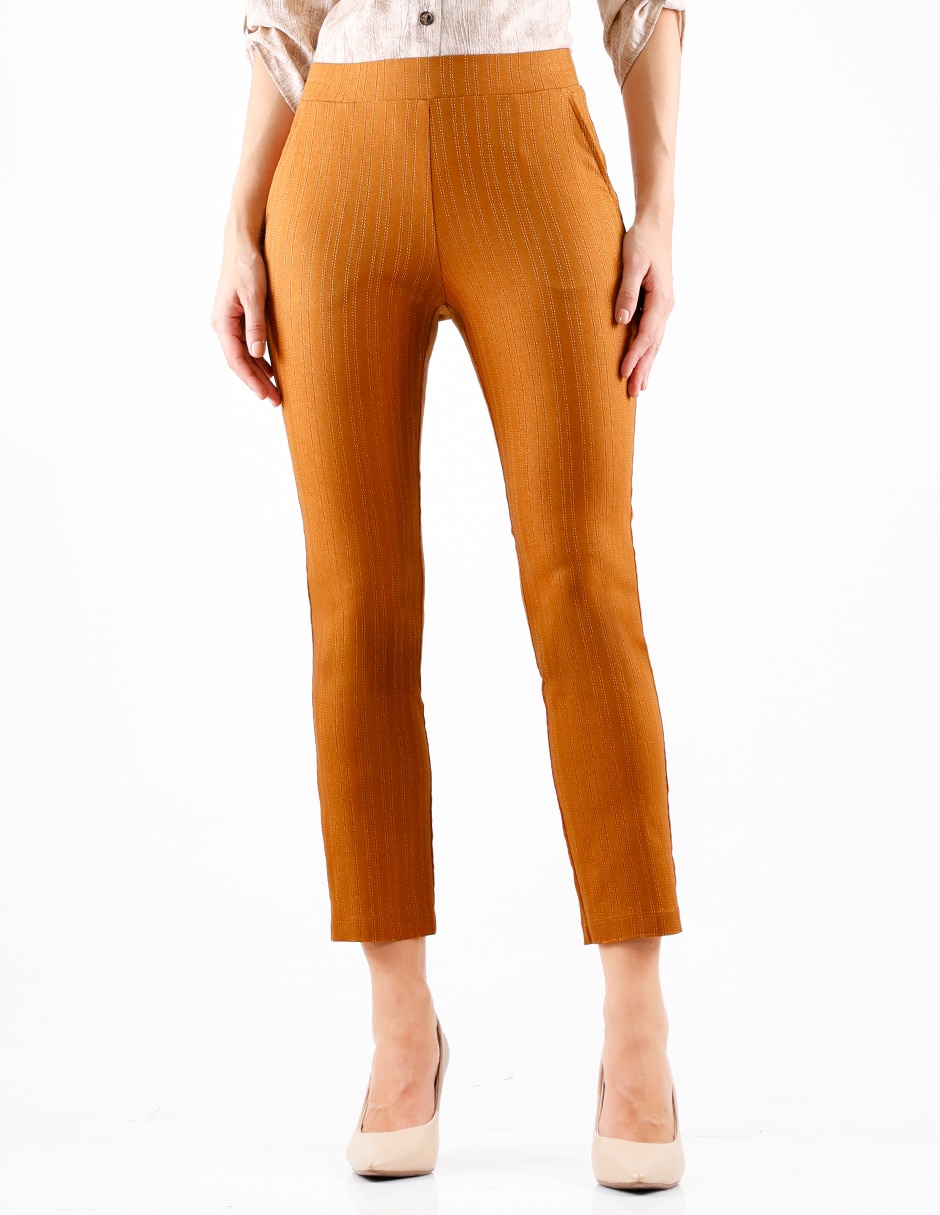 Pantalón regular regular para mujer