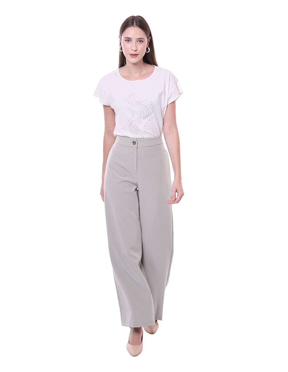 Pantalón recto para mujer 3