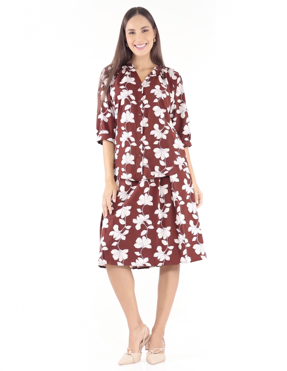 Blusa manga 3/4 para mujer 4