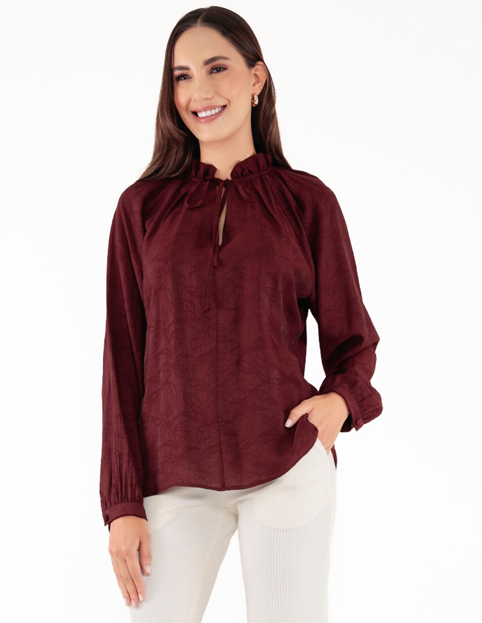 Blusa manga larga para mujer Blusa manga larga para mujer