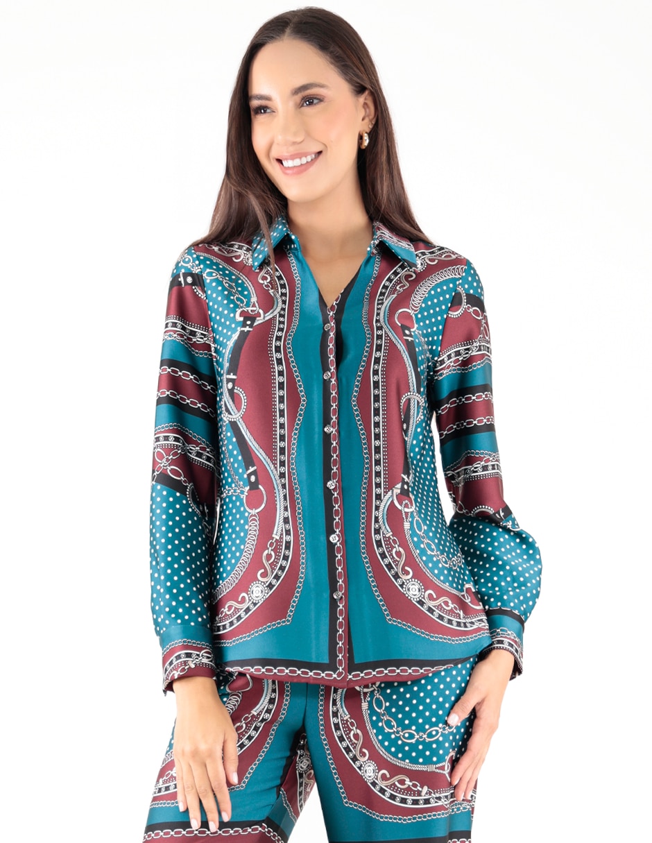 Blusa manga larga para mujer Blusa manga larga para mujer