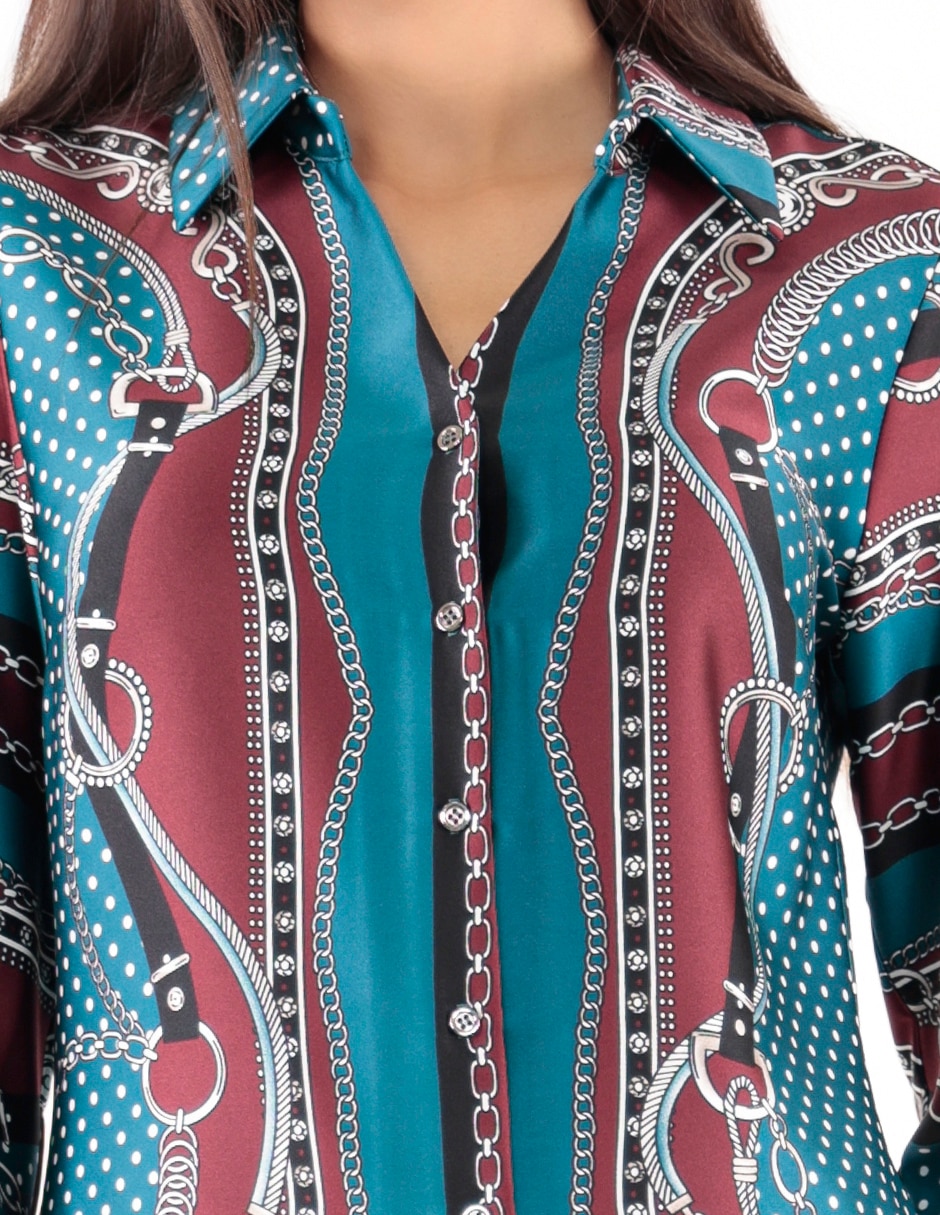 Blusa manga larga para mujer 3