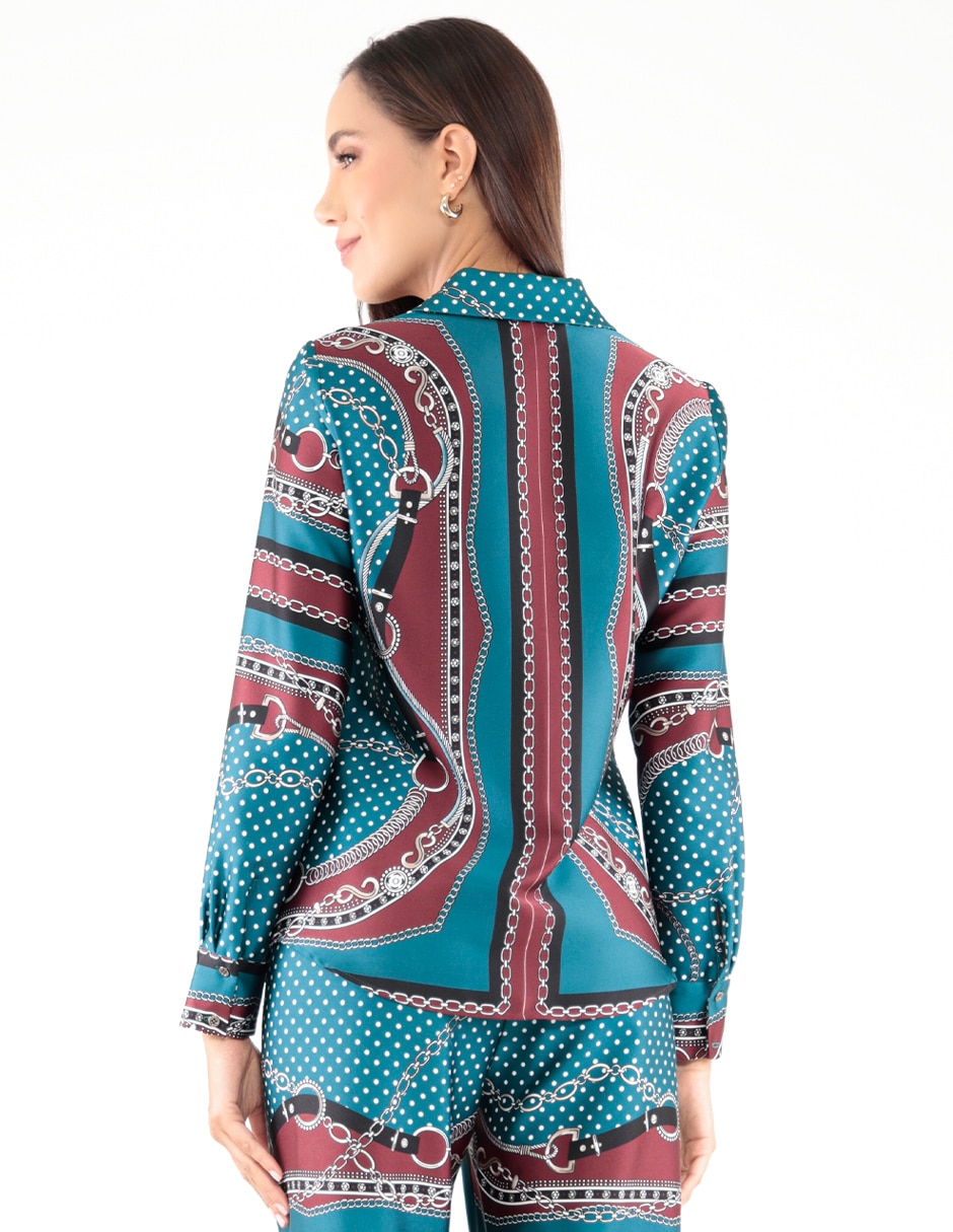 Blusa manga larga para mujer 2