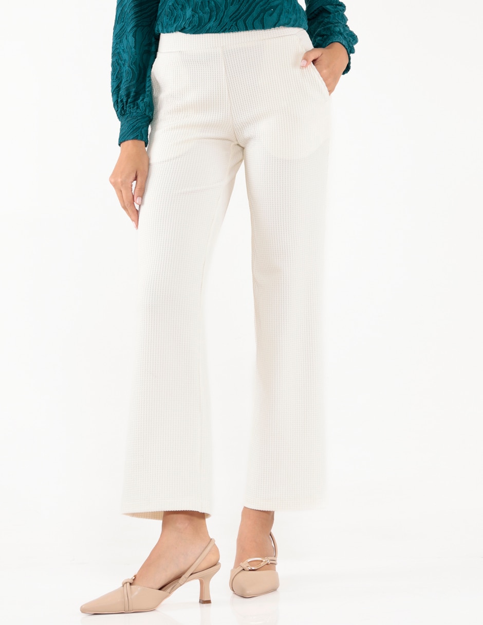 Pantalón recto para mujer