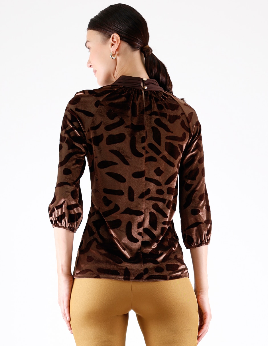 Blusa manga 3/4 para mujer 3