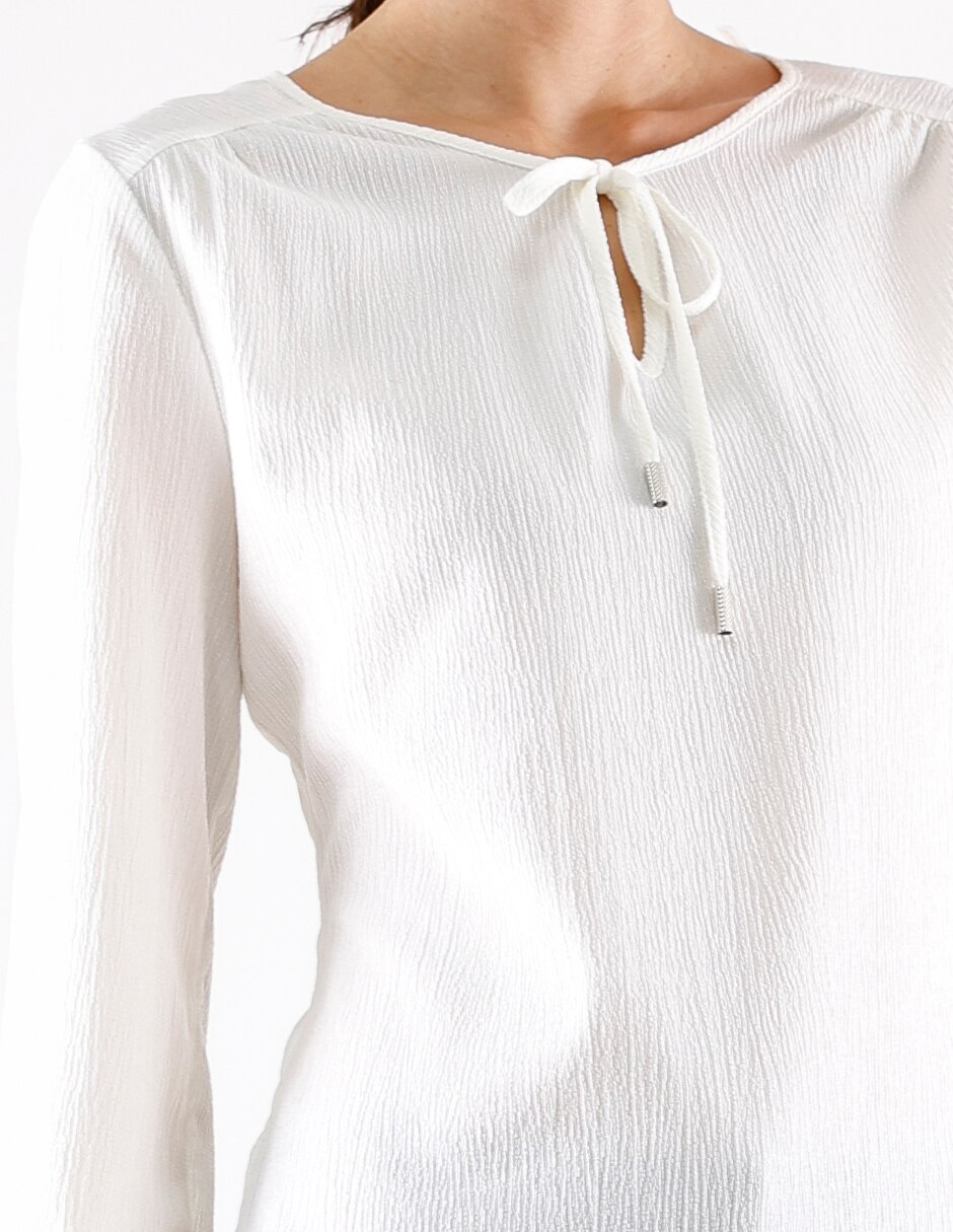 Blusa manga larga para mujer 4