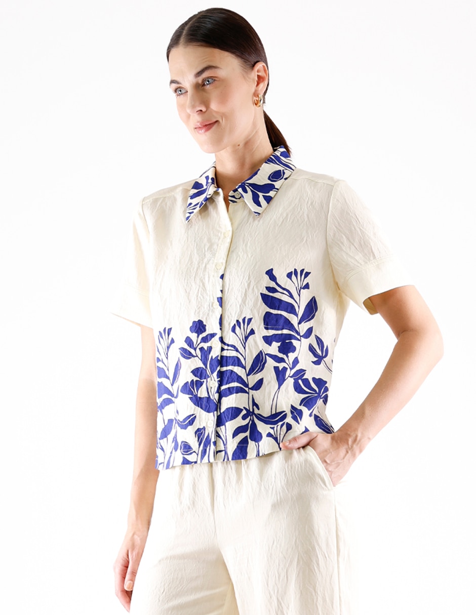 Blusa manga corta para mujer Blusa manga corta para mujer