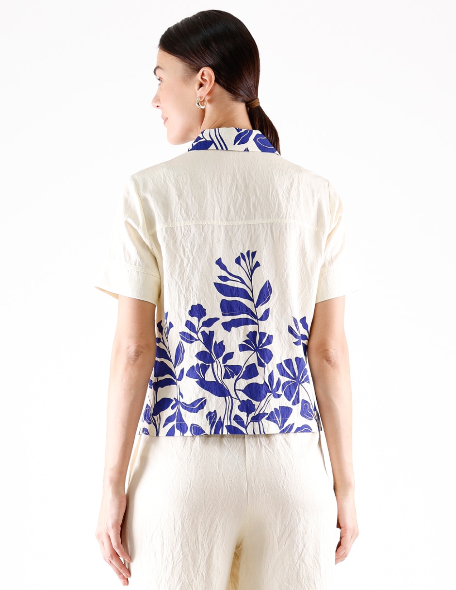Blusa manga corta para mujer 2