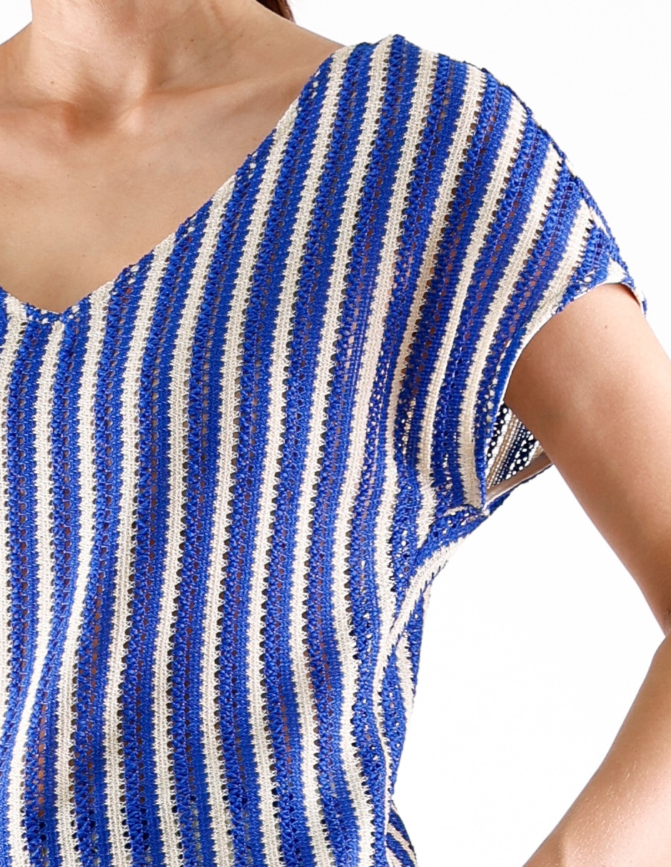 Blusa manga corta para mujer 3