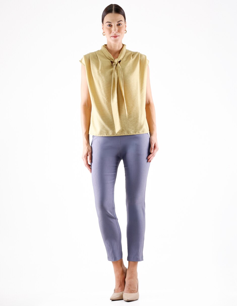 Blusa manga corta para mujer 3