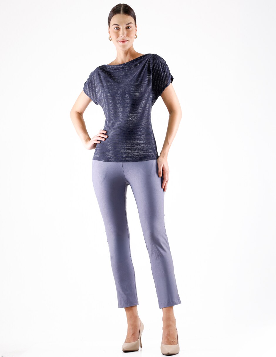 Blusa manga corta para mujer 3