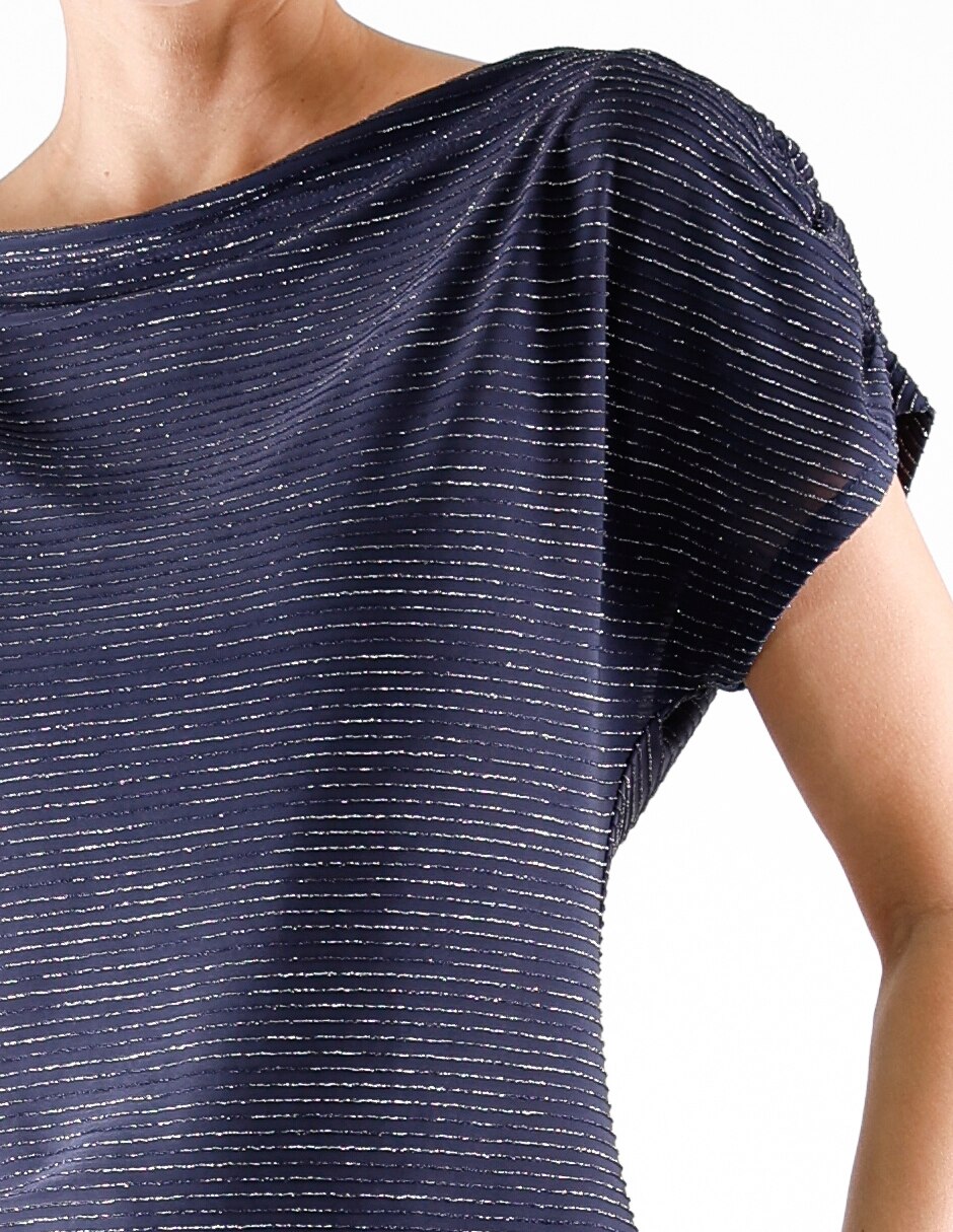 Blusa manga corta para mujer 4