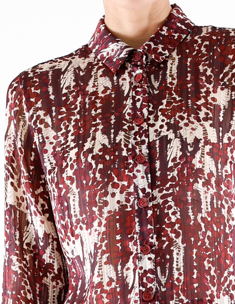 Blusa manga larga para mujer 4