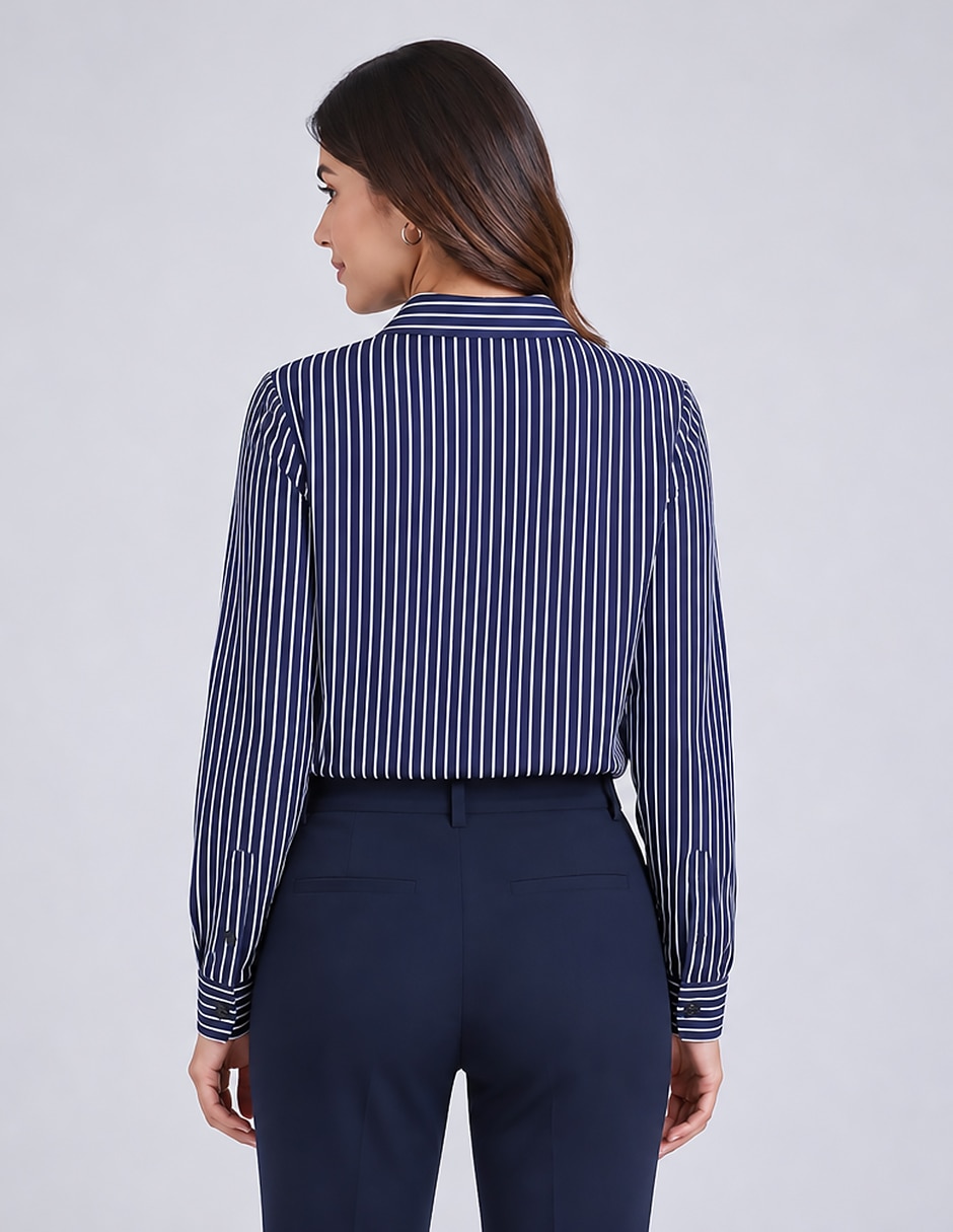 Blusa manga larga para mujer 4
