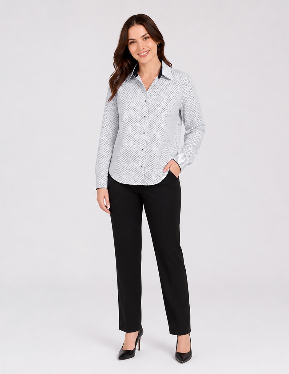Blusa manga larga para mujer 4