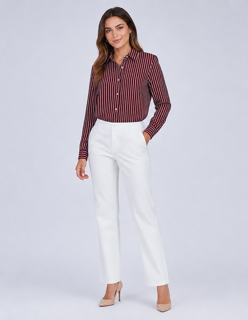 Blusa manga larga para mujer 5
