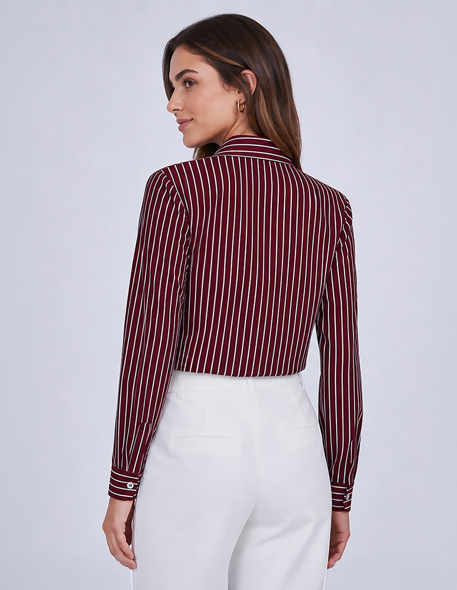 Blusa manga larga para mujer 4