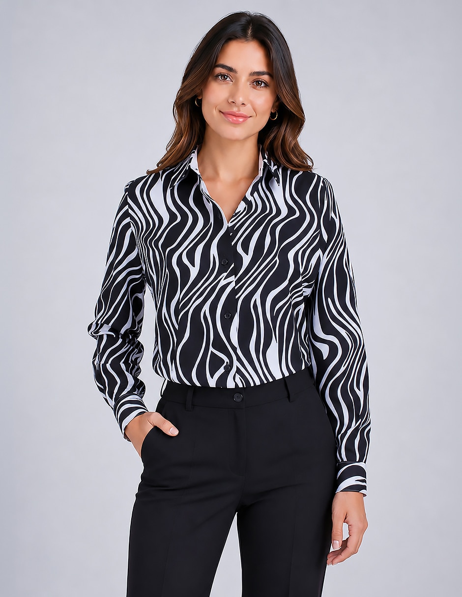 Blusa manga larga para mujer Blusa manga larga para mujer