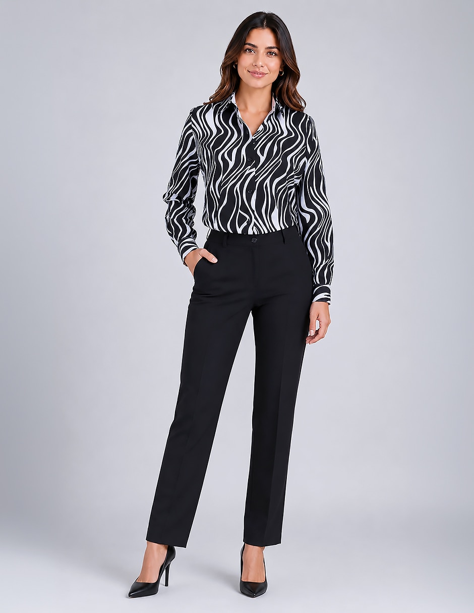 Blusa manga larga para mujer 4
