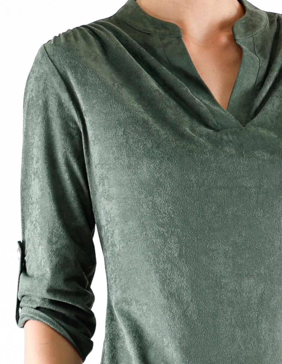 Blusa manga 3/4 para mujer 4
