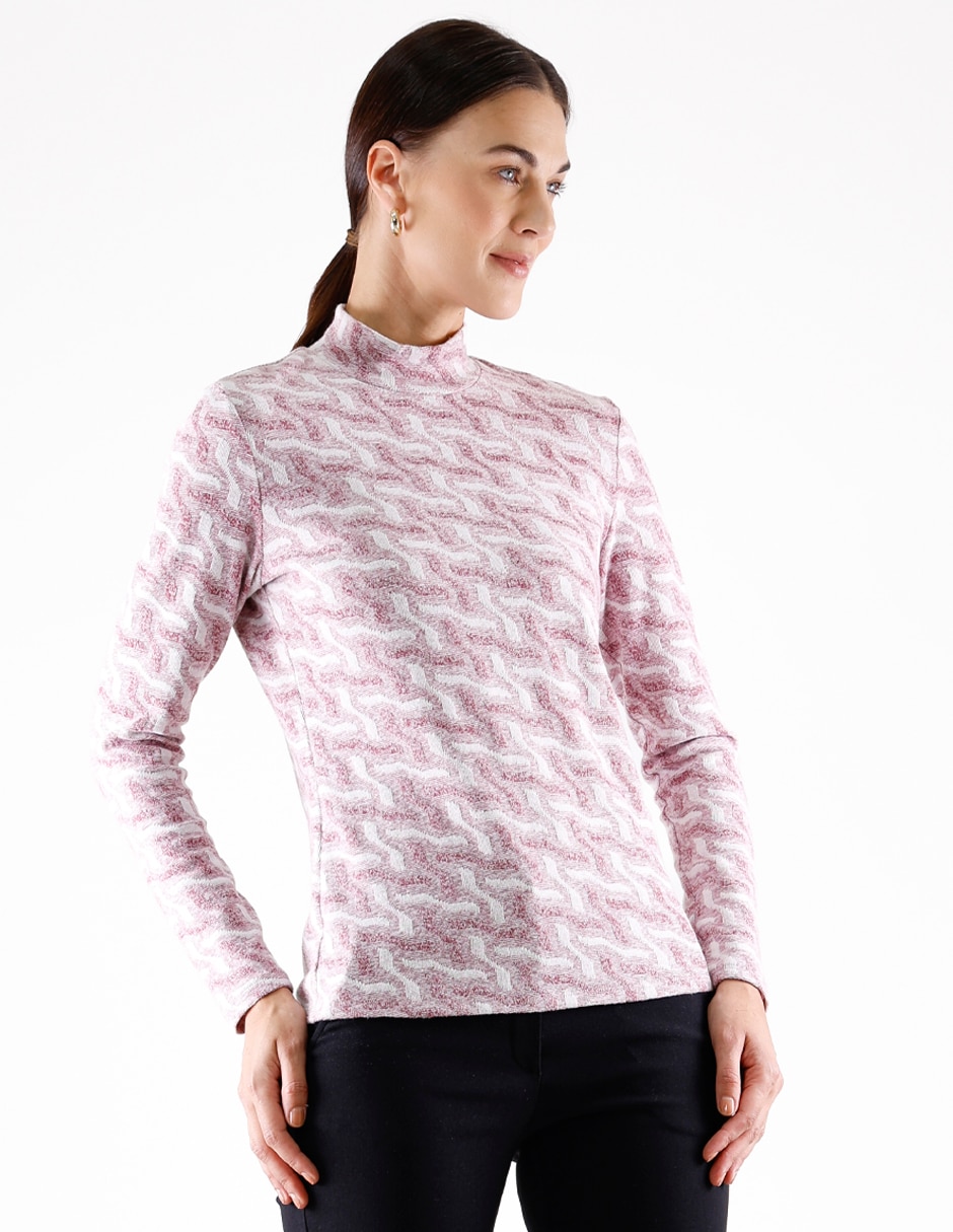 Blusa manga larga para mujer