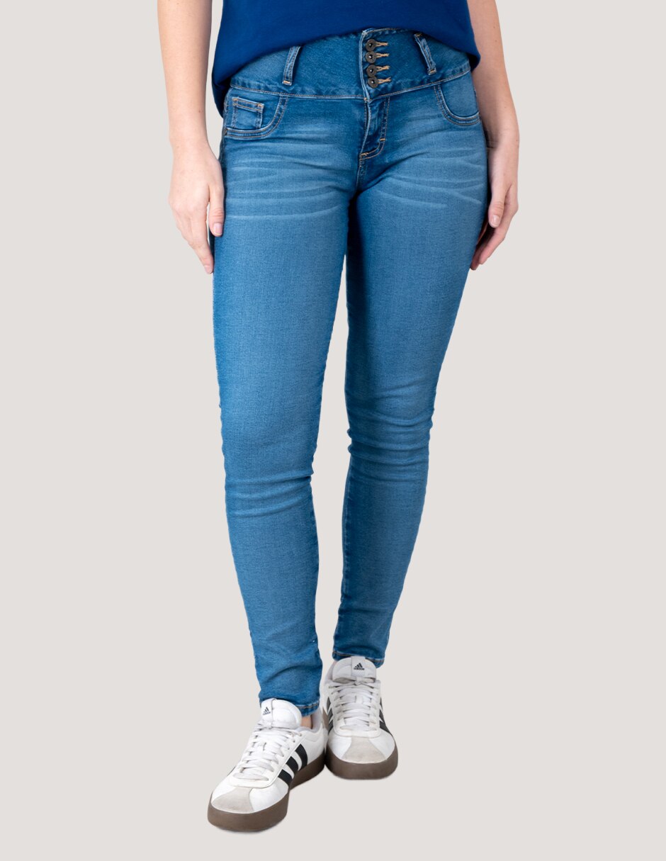 Jeans/Jegging/Jeans jogger Regular Skinny Cintura alta 112373652 Jeans Mujer para mujer 2