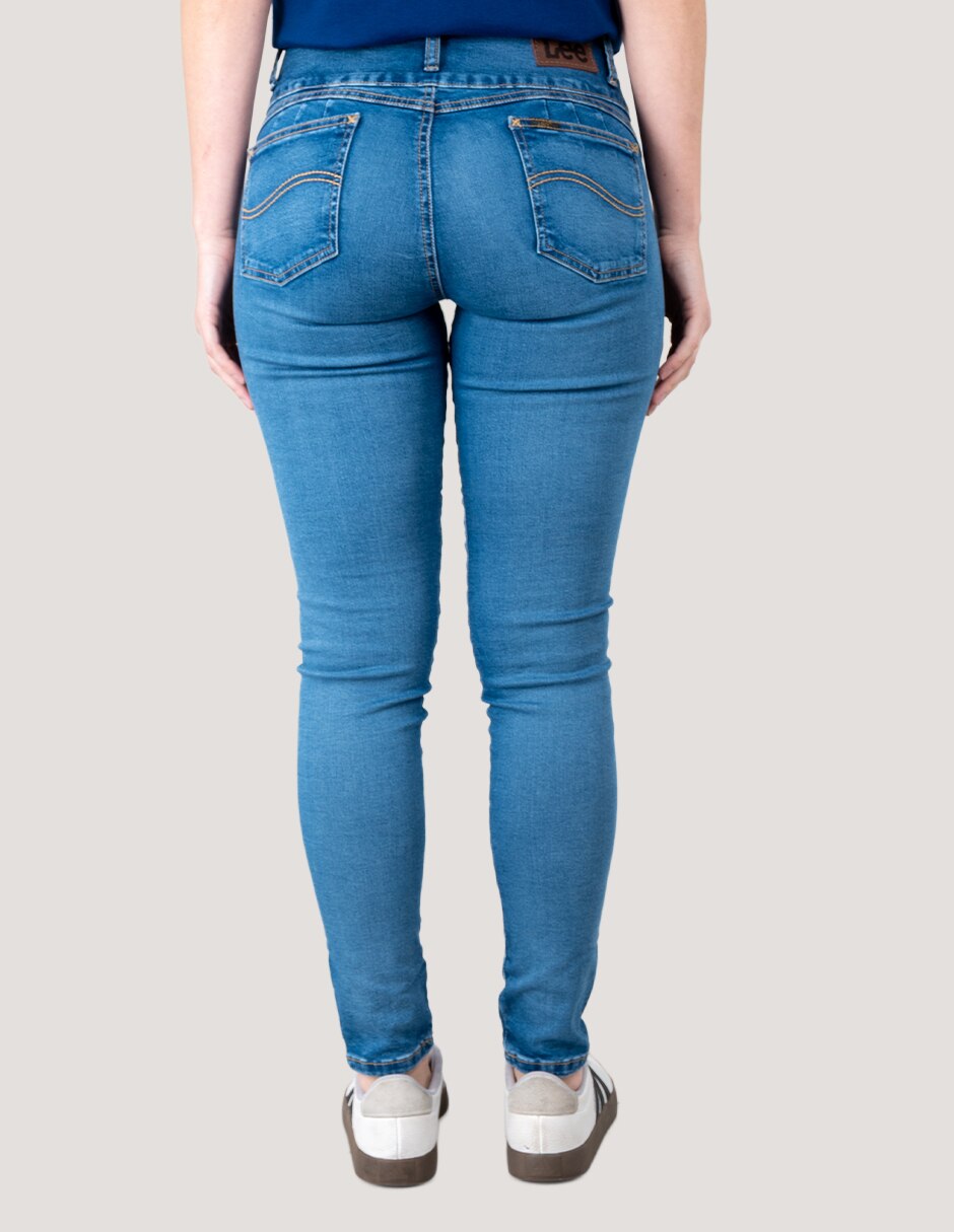 Jeans/Jegging/Jeans jogger Regular Skinny Cintura alta 112373652 Jeans Mujer para mujer 3