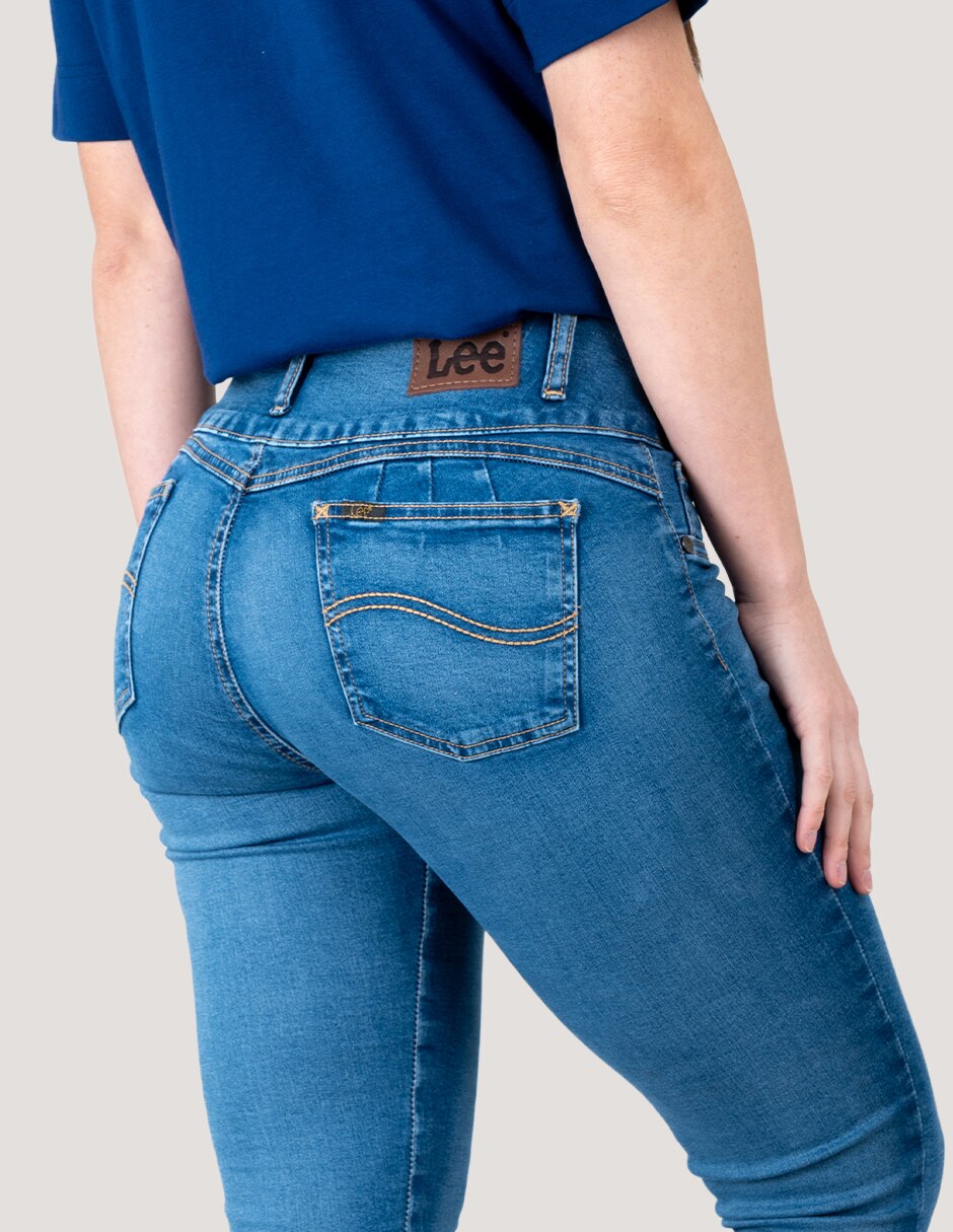 Jeans/Jegging/Jeans jogger Regular Skinny Cintura alta 112373652 Jeans Mujer para mujer 5