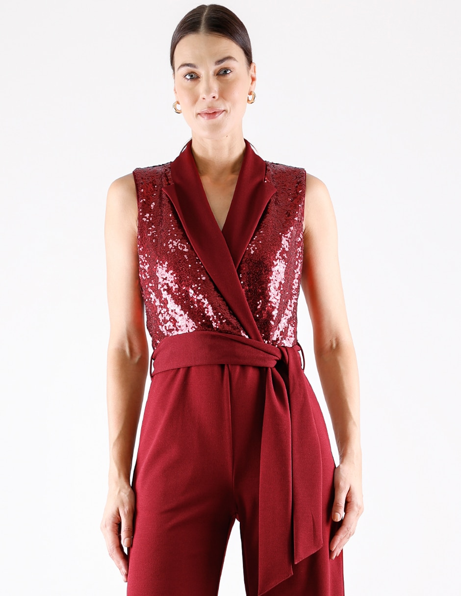 Jumpsuit NO APLICA de Poliéster Formal estampado Liso para mujer Jumpsuit NO APLICA de Poliéster Formal estampado Liso para mujer