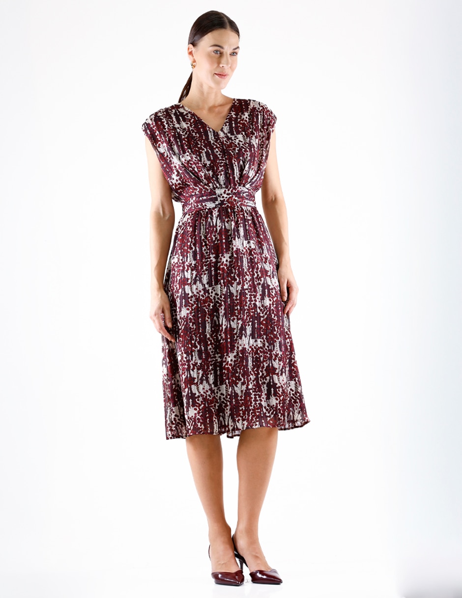 Vestido midi formal para mujer 3
