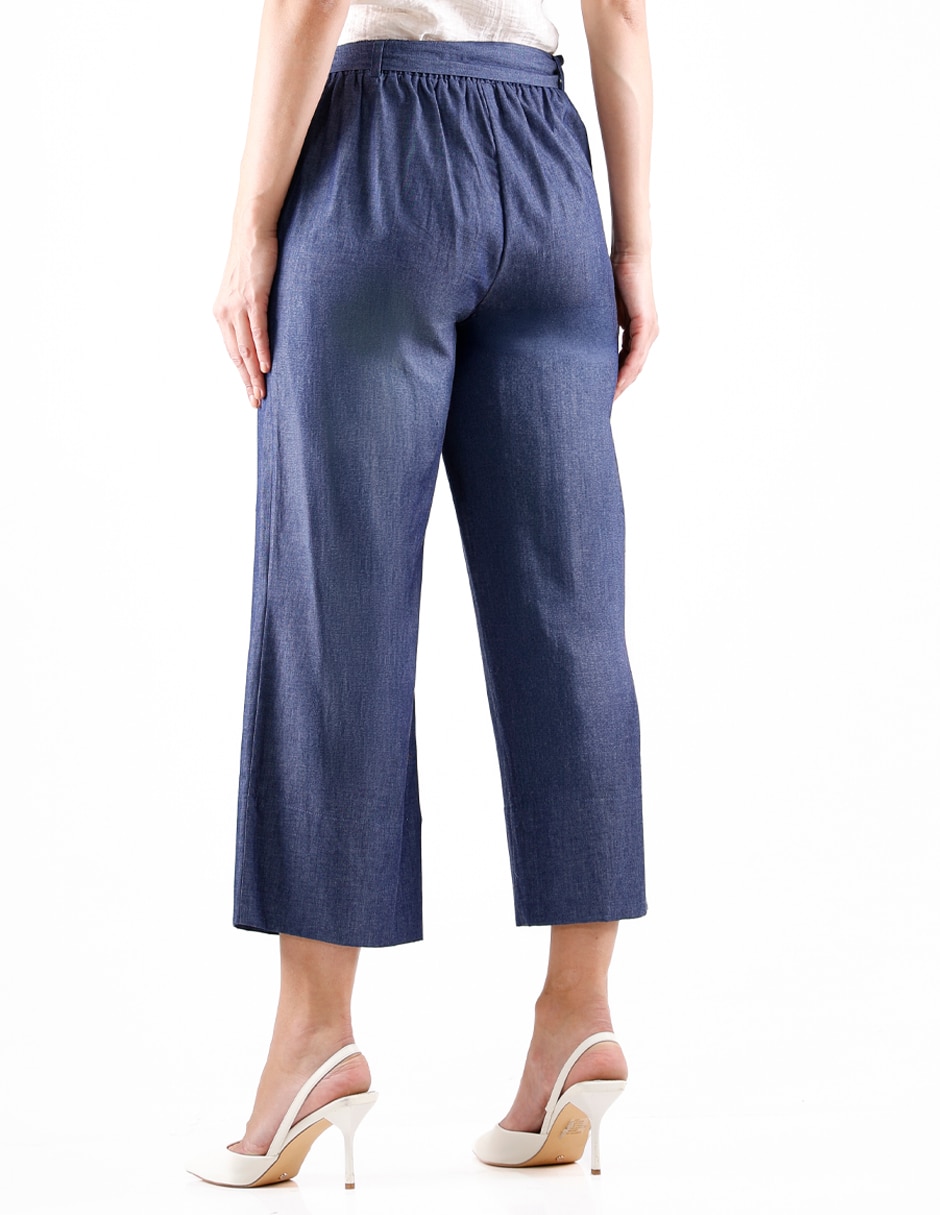 Pantalón relaxed amplio para mujer 2