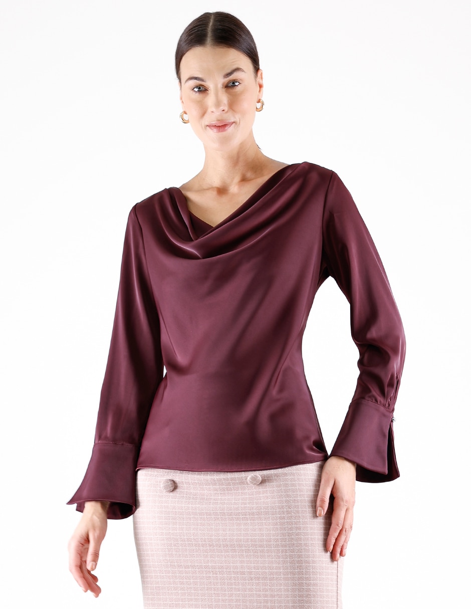 BLUSA manga Larga para mujer BLUSA manga Larga para mujer