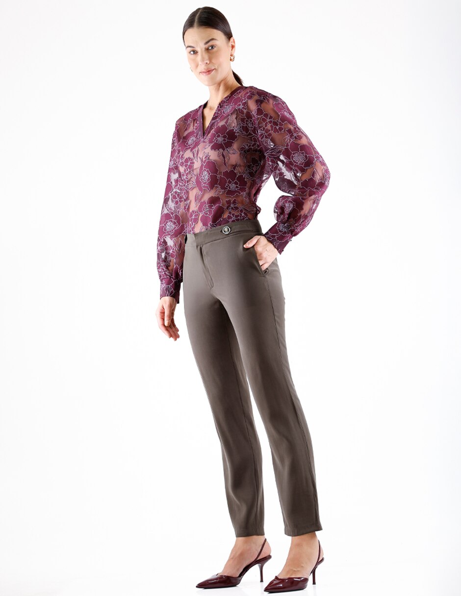 Pantalón recto para mujer 3