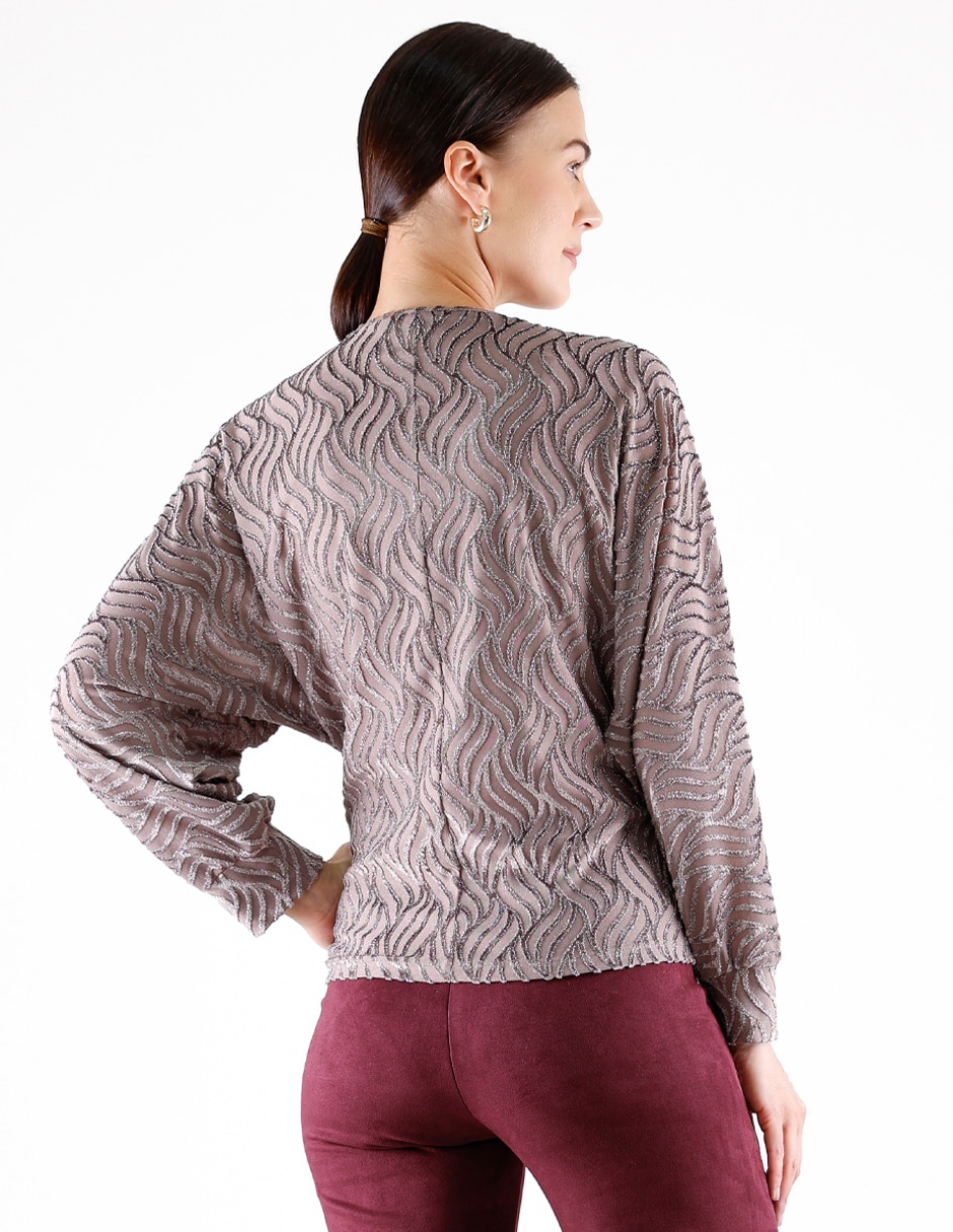 Blusa manga larga para mujer 2