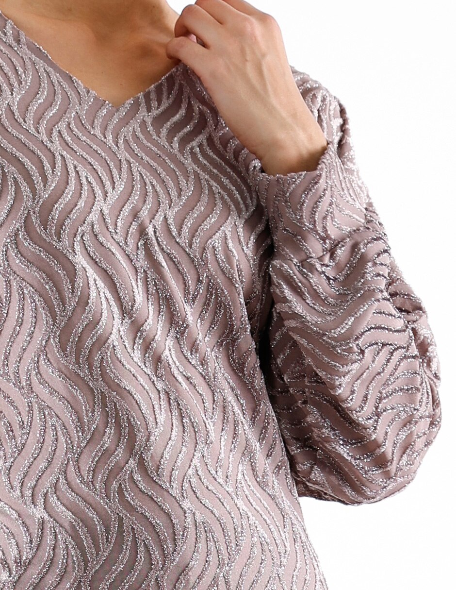 Blusa manga larga para mujer 4