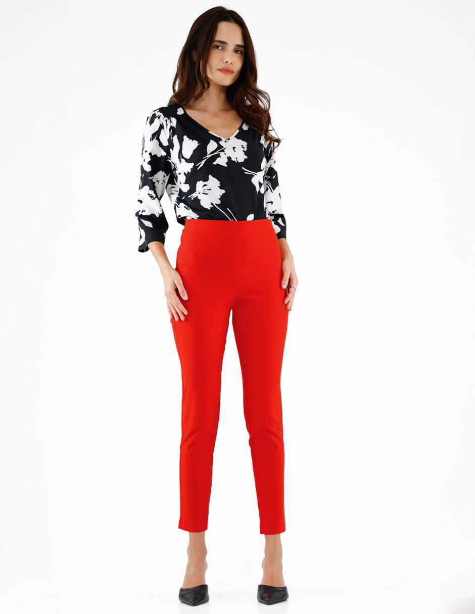 Pantalón regular para mujer 3