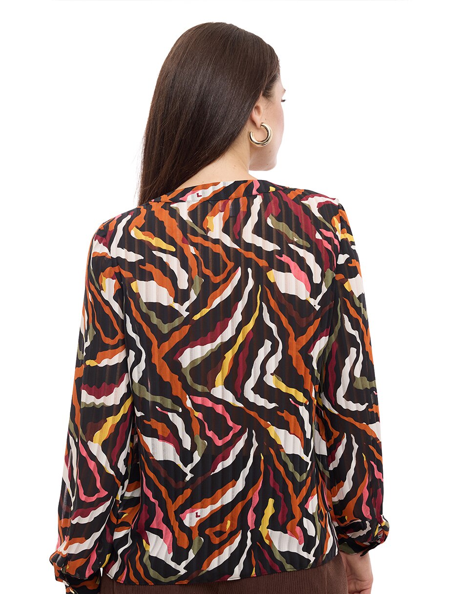 Blusa manga larga para mujer 2