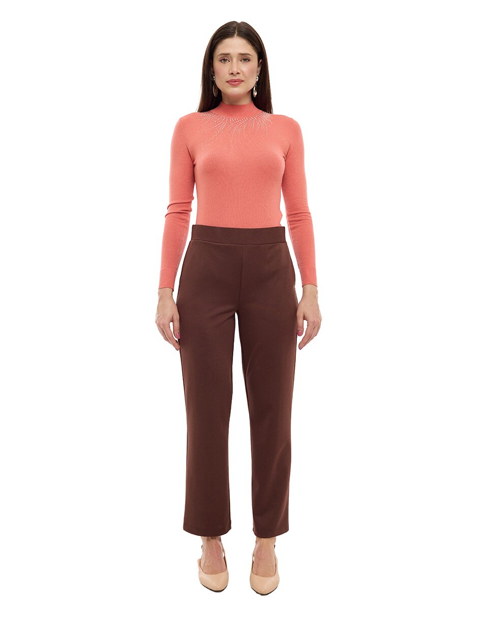 Pantalón regular para mujer 3