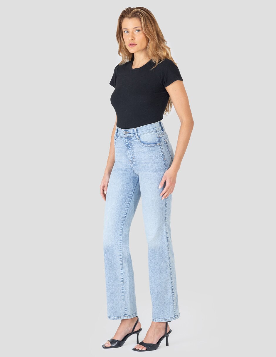 Jeans straight para mujer 3