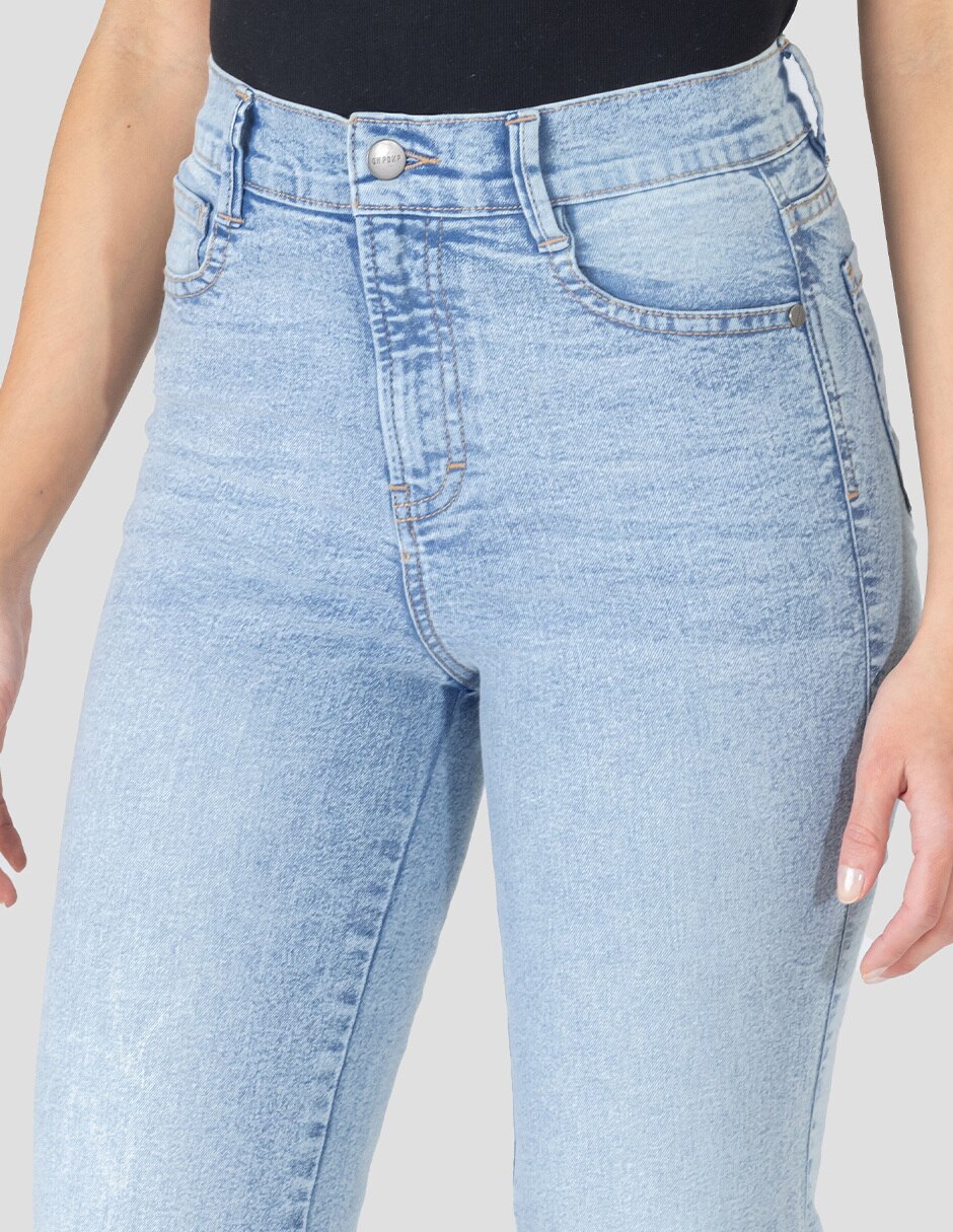 Jeans straight para mujer 5