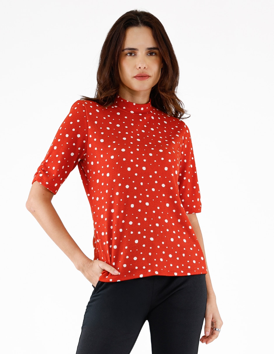 Blusa manga 3/4 para mujer Blusa manga 3/4 para mujer