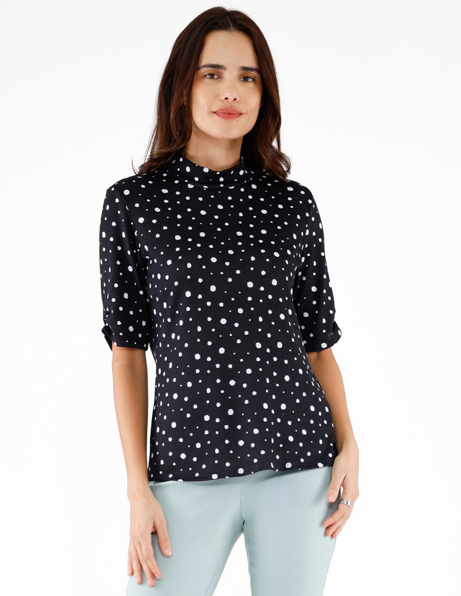 Blusa manga 3/4 para mujer Blusa manga 3/4 para mujer