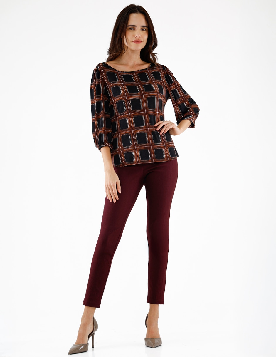 Blusa manga 3/4 para mujer 3