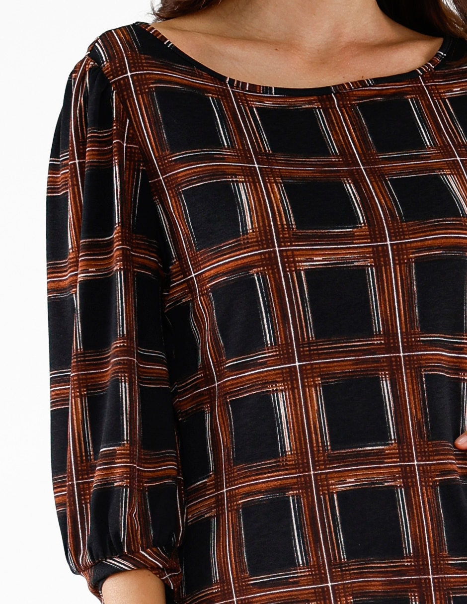 Blusa manga 3/4 para mujer 4