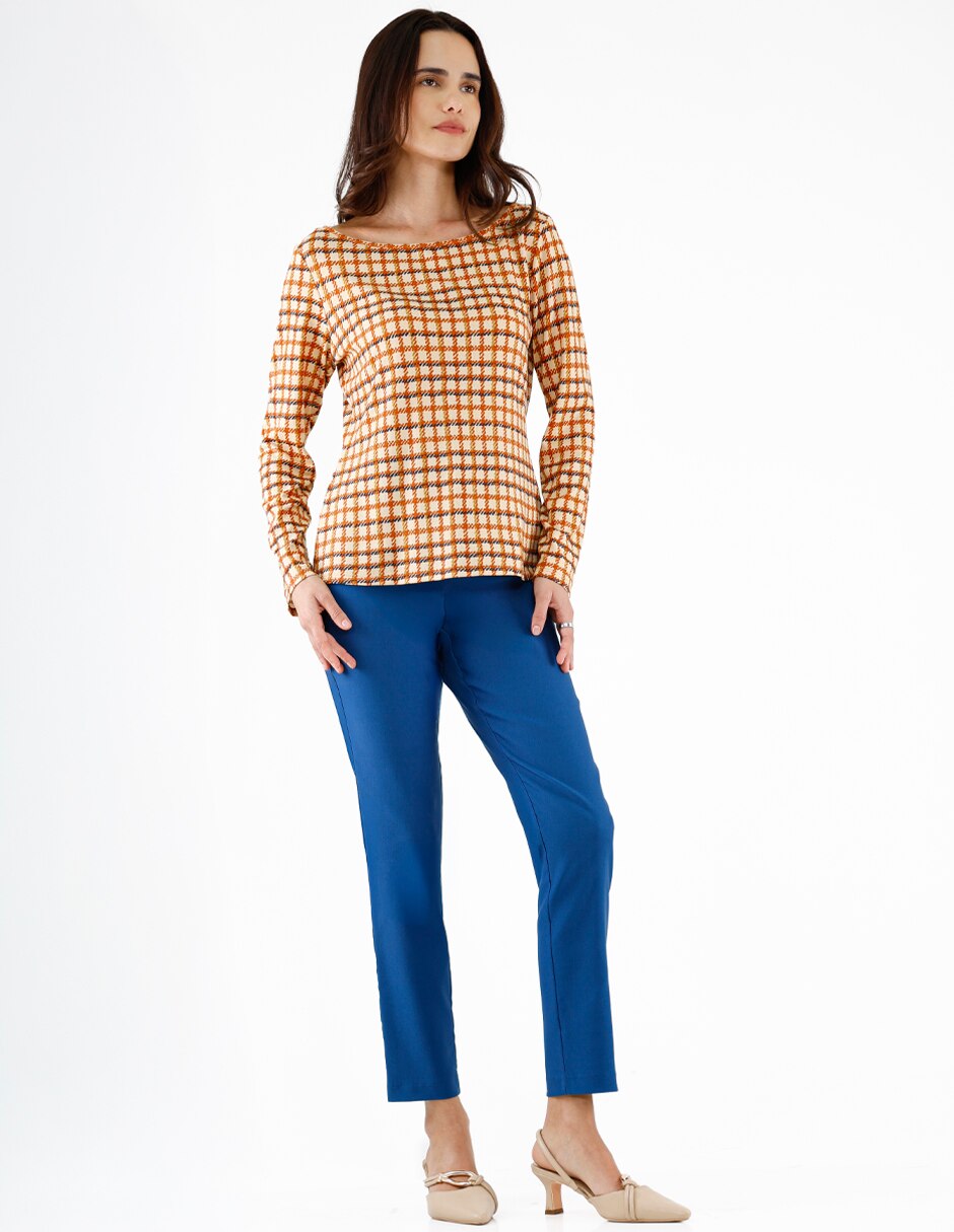 Blusa manga larga para mujer 3